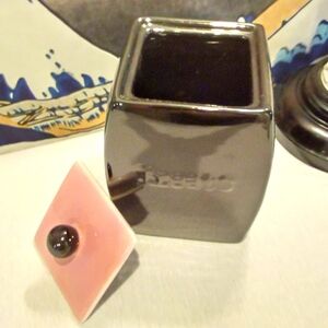 Ceramic "Treats" Container